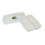 ظرف 4 خانه فلورا کوچک - Image 10