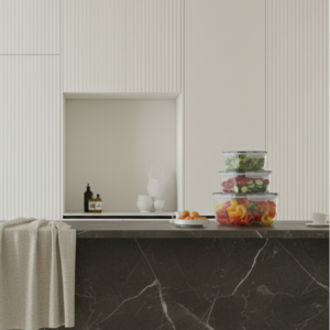 سرویس فریزری 6 پارچه ایزی‌لاک پلاس مربع - کد 116