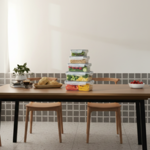 سرویس فریزری 10 پارچه ایزی‌لاک مستطیل - کد 210