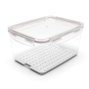 ظرف فریزری ایزی‌لاک پلاس 4 مستطیل