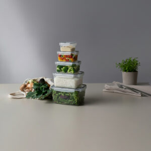 سرویس فریزری 10 پارچه ایزی‌لاک پلاس مستطیل - کد 220