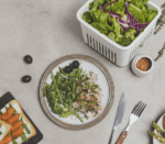 ظرف فریزری سبددار ایزی‌لاک مربع