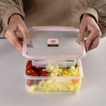 ظرف فریزری ایزی لاک مربع 4 - کد 104 ویرو - Image 2