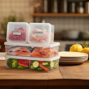 ظرف فریزری دوقلو نیلا