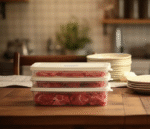 ظرف فریزری نیلا پک سه عددی - کد 1001