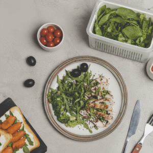 ظرف فریزری سبددار ایزی‌لاک مستطیل