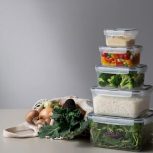 سرویس فریزری 10 پارچه ایزی‌لاک پلاس مستطیل