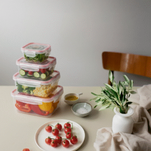 سرویس فریزری 8 پارچه ایزی‌لاک مربع - کد 108