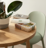 ظرف 4 خانه فلورا بزرگ - کد 2002