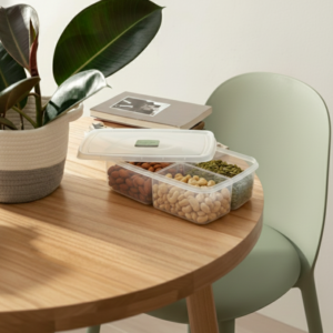 ظرف 4 خانه فلورا بزرگ - کد 2002