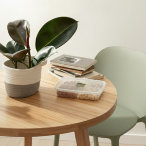 ظرف 4 خانه فلورا کوچک - کد 2001