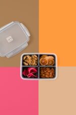 ظرف فریزری چهار خانه ایزی‌لاک مستطیل ۳