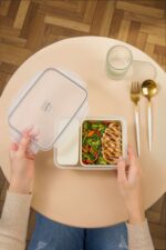 ظرف فریزری دو خانه ایزی‌لاک مستطیل 3