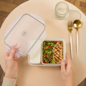 ظرف فریزری دو خانه ایزی‌لاک مستطیل 3