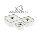 کمبو ظرف فریزری ایزی لاک مربع