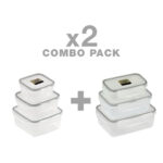 پک دو عددی فریزری مربع - مستطیل