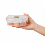 پک سه عدد ظرف فریزری ایزی لاک مستطیل یک - Image 3