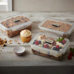 پک سه عدد ظرف فریزری ایزی لاک مستطیل سه - Image 3