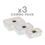 کمبو ظرف فریزری ایزی لاک مستطیل - Image 2